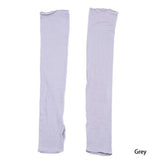 1 Pair New style White And Black Arm Sleeves For Running Cycling Outdoor Working Arm Sleeves For Sun Protection Arm Cover